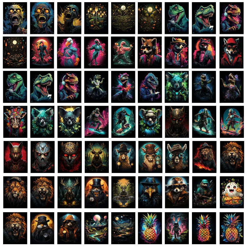 6000+ T-Shirt Designs Bundle – Colorful PNG Graphics for Print & Merch