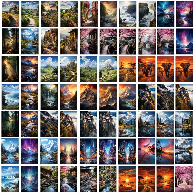 4000+ 3D Mega Bundle Poster Designs – High-Quality Digital Graphics for Prints & Merch