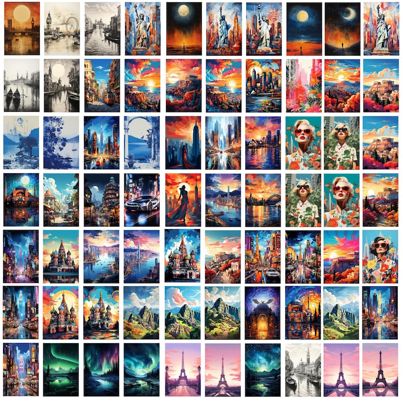 4000+ 3D Mega Bundle Poster Designs – High-Quality Digital Graphics for Prints & Merch
