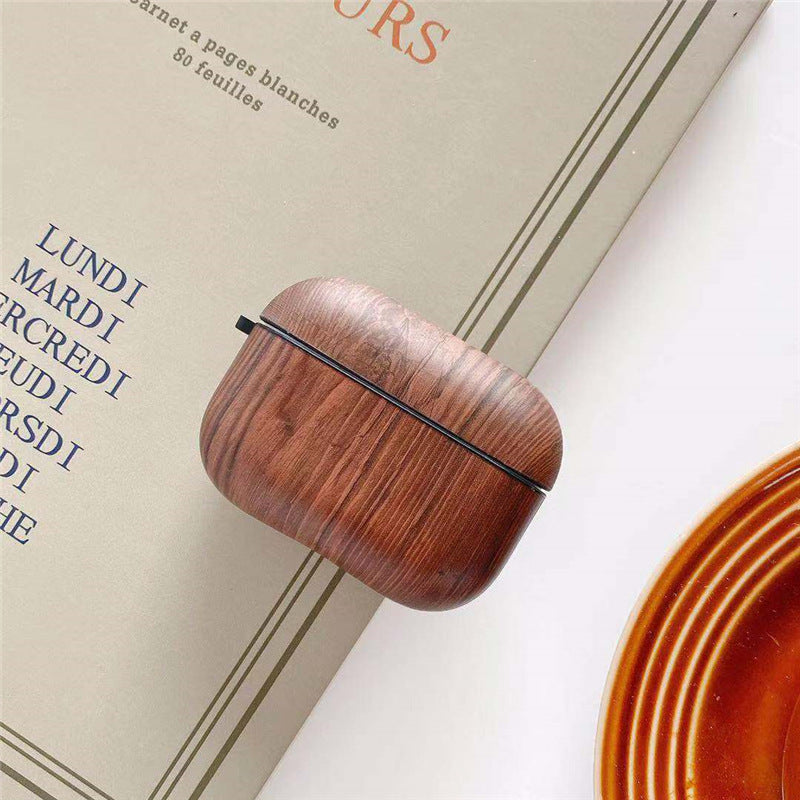 Creative Wood Grain AirPods Pro Bluetooth