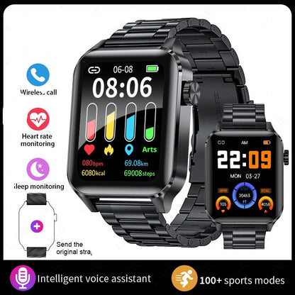 Bluetooth Calling Waterproof Health Monitoring Smart Watch