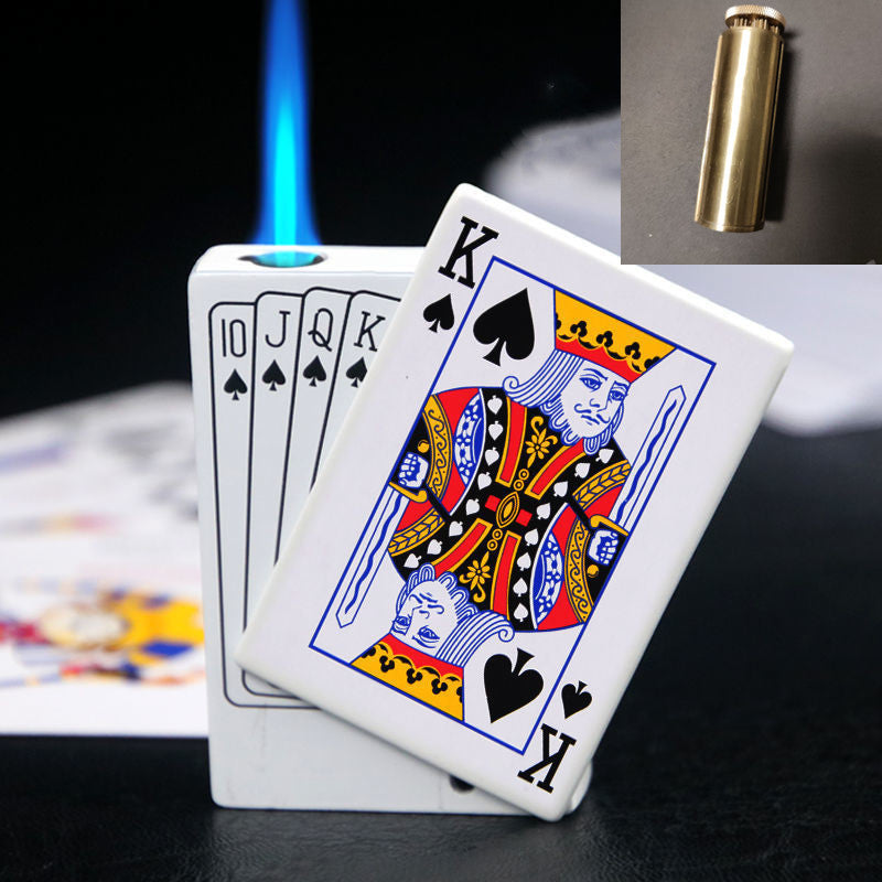 Poker Gas Lighters Poker Lighter Creative Gift Lighter Poker Lighter