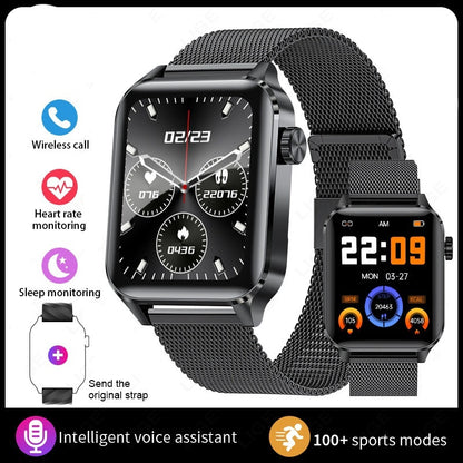 Bluetooth Calling Waterproof Health Monitoring Smart Watch