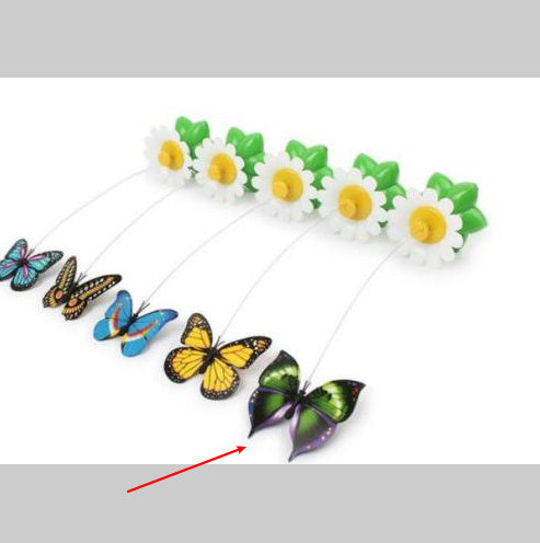 Electric Automatic Rotating Flower Pet Products