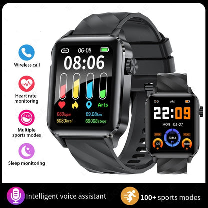 Bluetooth Calling Waterproof Health Monitoring Smart Watch