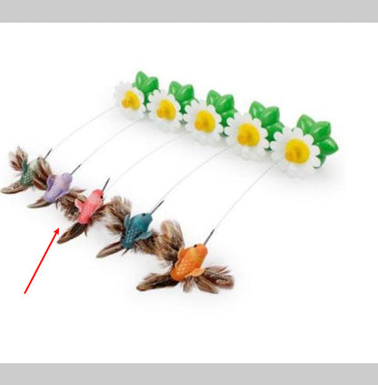 Electric Automatic Rotating Flower Pet Products