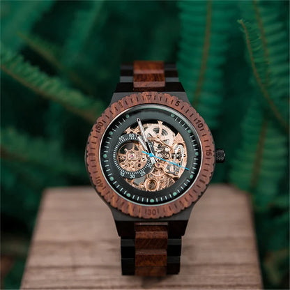 Personalized Engraved Wooden Watch for Men – Custom Gift for Him | Anniversary, Birthday & Wedding Gift