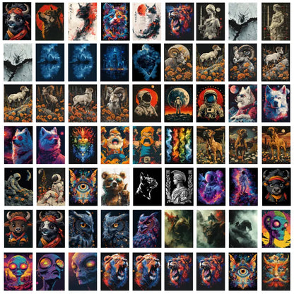 6000+ Artistic T-Shirt Designs Bundle – Colorful PNG Graphics for Men, Women, and Kids