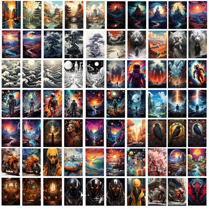4000+ 3D Mega Bundle Poster Designs – High-Quality Digital Graphics for Prints & Merch