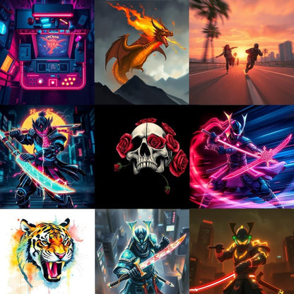 500+ Colorful T-Shirt Designs Bundle – Vibrant PNG Graphics for Crafts & Printing